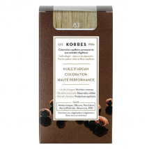 Korres Capillaire Coloration Permanente Blond Clair Cendré 8.1