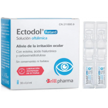 Ectodol Retard Solución Oftálmica 30x0,4 ml