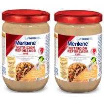 Purée de dinde avec pâtes et champignons Meritene Nutrition renforcée 2X300 gr