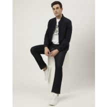 Mens M&S Collection Blouson d'aviateur, doté de la technologie Stormwear™ - Navy, Navy