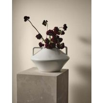 M&S X Kelly Hoppen Grand vase angulaire - Blanc, Blanc