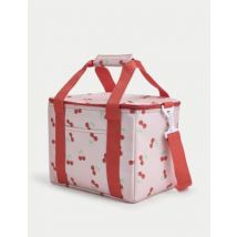M&S Collection Sac isotherme pour pique-nique à imprimé cerises - Rose, Rose