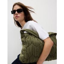 Womens M&S Collection Sac à bandoulière ouatiné - Kaki, Kaki