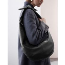 Womens Autograph Sac bandoulière en cuir - Noir, Noir