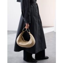 Womens Autograph Sac à main en cuir - Taupe, Taupe