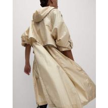 Womens Goodmove Parka repliable à capuche et motif irisé, dotée de la technologie Stormwear™ - Antique Cream, Antique Cream