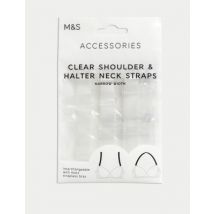 Womens M&S Collection Bretelles de soutien-gorge fines transparentes, Transparent