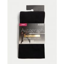 Womens Autograph Collants 60 deniers de qualité supérieure à finition veloutée - Black, Black