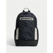 Mens Goodmove Sac à dos à motif color block, dotée de la technologie Stormwear™ - Bleu Assorti, Bleu Assorti