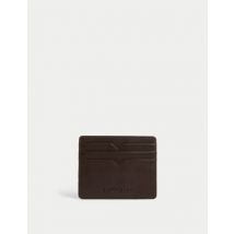 Mens Autograph Porte-cartes en cuir - Marron, Marron