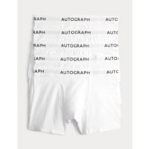 Mens Autograph Lot de 5 boxers en modal et coton Supima® - White Mix, White Mix