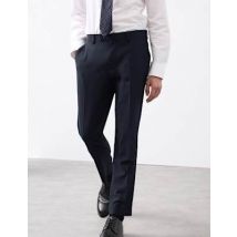 Mens Autograph Performance - Pantalon de costume coupe cintrée en tissu extensible - Navy, Navy