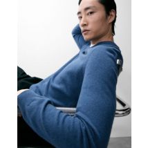 Mens Autograph Pull 100 % cachemire à col en V - Medium Blue, Medium Blue