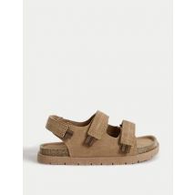M&S Collection Sandales enfants à bande auto-agrippante (du 20,5 au 40,5) - Tan, Tan