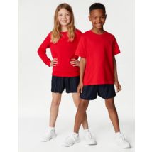 Goodmove Short de sport unisexe, idéal pour l'école (du 2 au 16 ans) - Navy, Navy