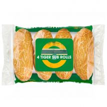 The Daily Bakery  4 Tiger Sub Rolls