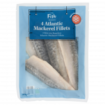 The Fish Market Atlantic Mackerel Fillets 350g