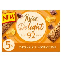 Alpen Delight Chocolate Honeycomb Bars 5x24g