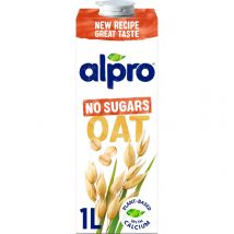 Alpro Oat No Sugar Long Life Dairy Free Drink 1L