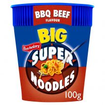 Batchelors Big Super Noodles BBQ Beef Flavour Instant Noodle Pot 100g