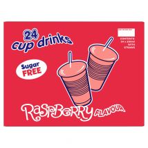 Big Time Raspberry Flavour Cup Drinks 24 x 200ml