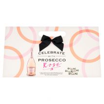 Canti Prosecco Rose Handbag with Chocolates 75cl