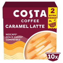 Costa Coffee Barista Creations Dolce Gusto Caramel Latte Pods 10 x 16g (160g)