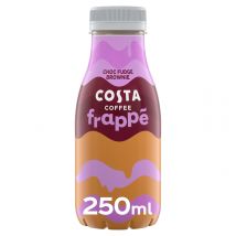 Costa Coffee Frappe Choc Fudge Brownie Iced Coffee 250ml