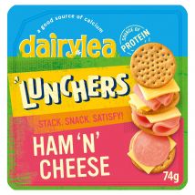 Dairylea Lunchers Ham' N' Cheese with Sunflower Oil 74g