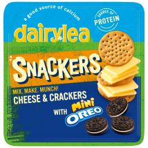 Dairylea Snackers Cheese & Crackers with Mini OREO Cheese Snack 56.5 g