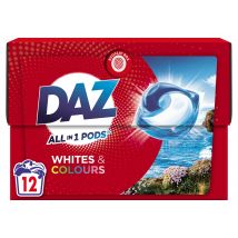DAZ ALL in 1 PODS® Washing Capsules 12 Washes
