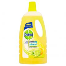 Dettol Clean & Fresh Multipurpose Sparkling Lemon & Lime Burst 1L