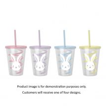 Easter Cup & Swirly Straw 650ML