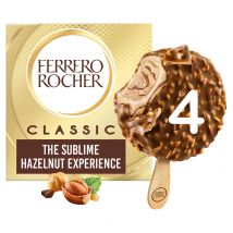 Ferrero Rocher Classic Ice Cream Sticks 4x70ml