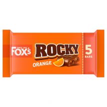 Fox's Rocky Orange Bars 5 x 19.75g (99g)