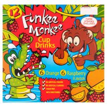 Funkee Monkee Cup Drinks 12 x 200ml