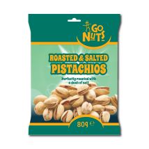 Go Nuts Roasted & Salted Pistachios 85g