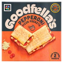 Goodfella's 2 Pepperoni and Cheese Pizza Pockets 250g