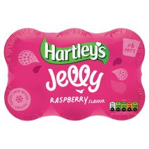 Hartley's Raspberry Flavour Jelly (6 x 125g) 750g
