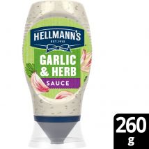 Hellmann's Creamy Sauce Garlic & Herb 250 ml
