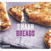 Iceland 2 Naan Breads 220g
