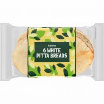 Iceland 6 White Pitta Breads