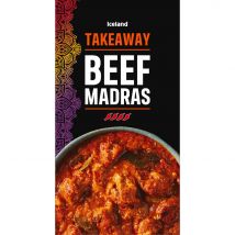 Iceland Takeaway Beef Madras 375g