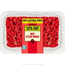 Iceland Beef Steak Mince 12% Fat 450g