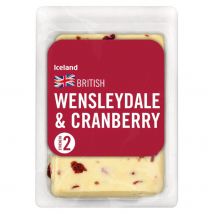 Iceland British Wensleydale and Cranberry 200g