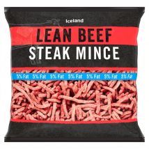 Iceland Lean Beef Steak Mince 400g