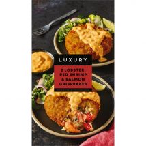 Iceland Luxury 2 Lobster, Red Shrimp & Salmon Crispbakes 360g