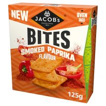 Jacob's Bites Smoked Paprika Crackers 125g