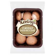 Keelings Chestnut Mushrooms 250g