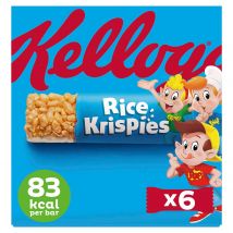 Kellogg's Rice Krispies Cereal & Milk Bars 6 x 20g